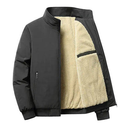 Winter-Ready Men's Fleece Jacket