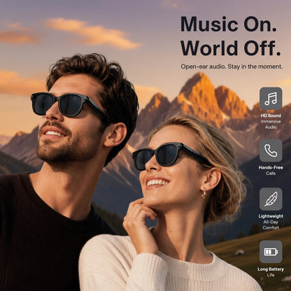 AI Smart Glasses 2026 8MP Camera, HD Video Recording, photochromic lenses, AI Translation & Bluetooth Music Calls 