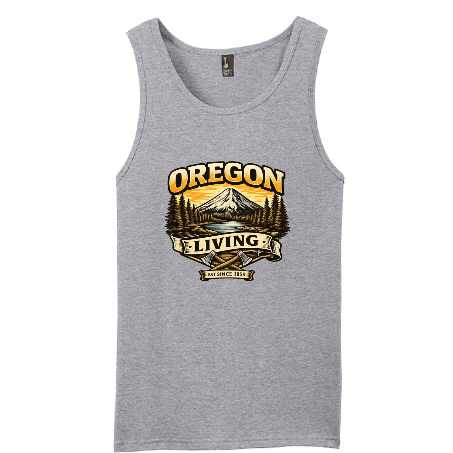 Heather Grey - FRONT