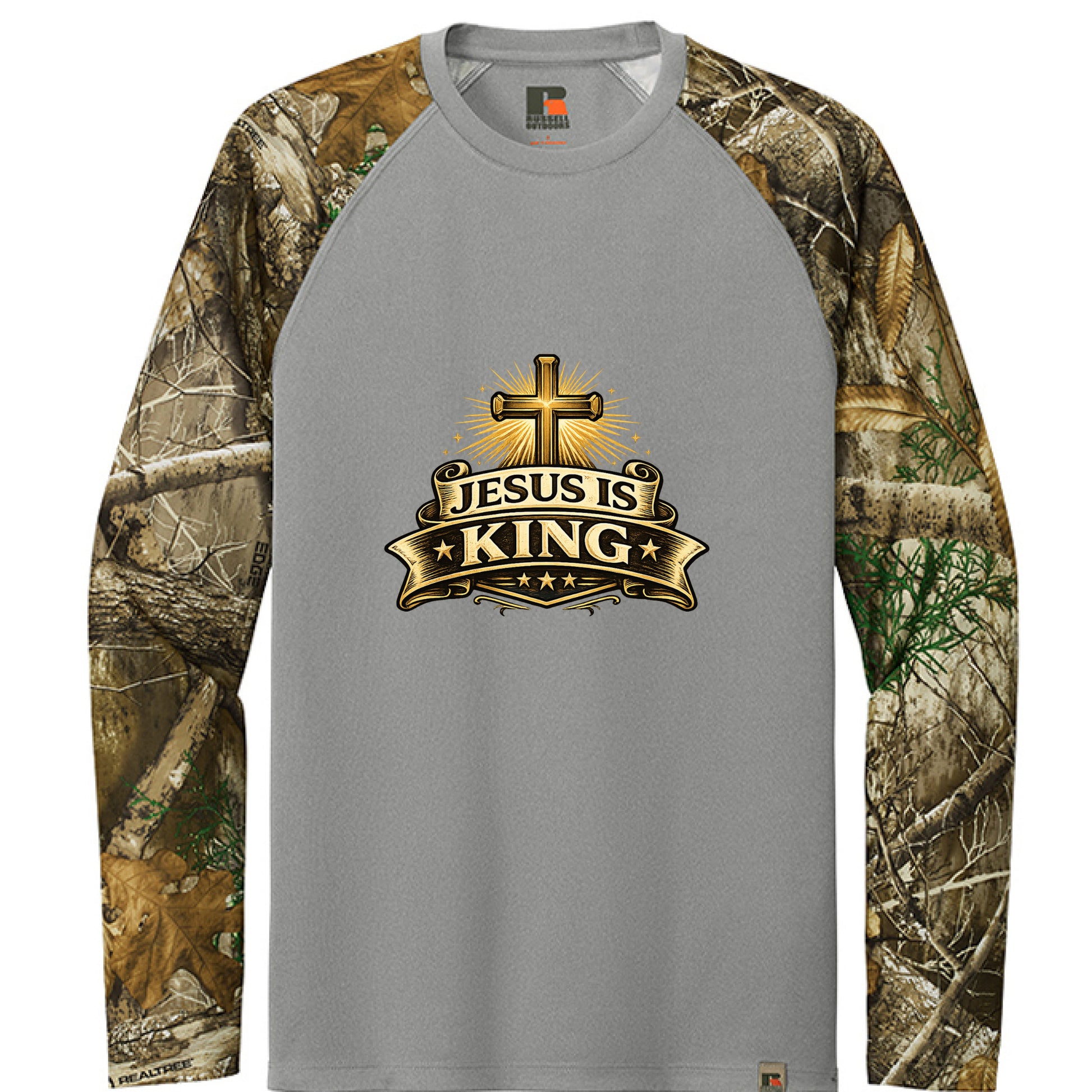 Grey Concrete Heather/ Realtree Edge - FRONT