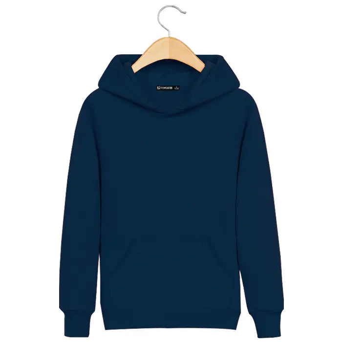 Men's Fleece Hoodie, Cotton Warm Hooded Sweatshirt